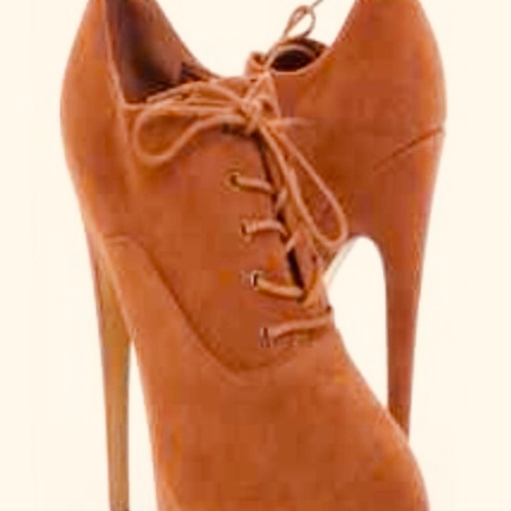 *REDUCED* Platform Suede Booties - Picture 4 of 5